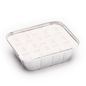 TAPA ENVASE RECTANGULAR ALUMINIO 475ML 600u