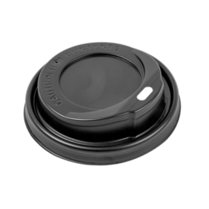 TAPA NEGRA VASO CAFÉ 4/7/8/12OZ 1000U 20p/50u.